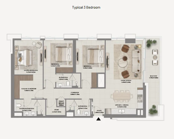 3 Bedroom